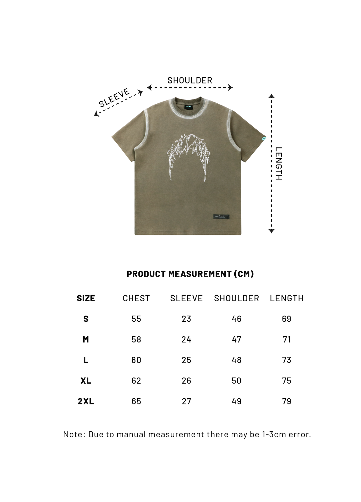 RC Stoned Washed Tee (Khakis)