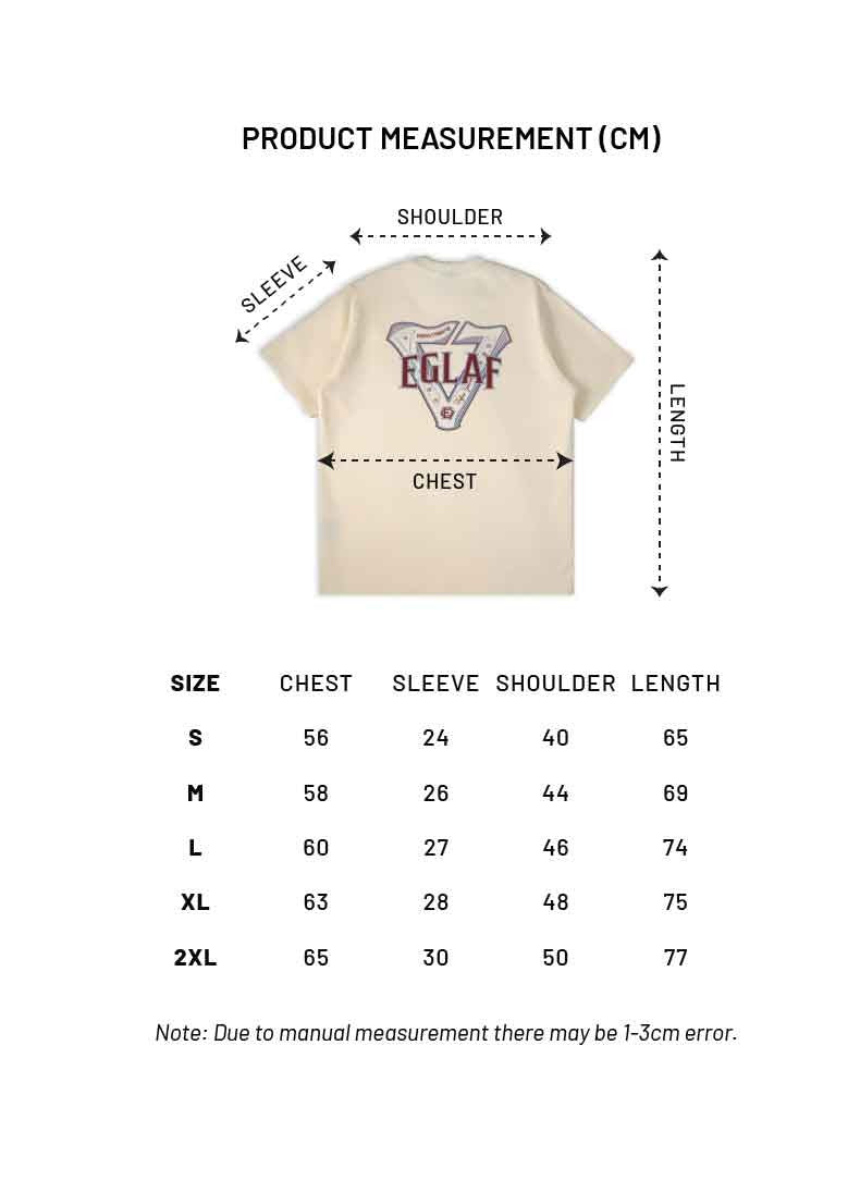 RU Triangle Logo Tee (Cream White)
